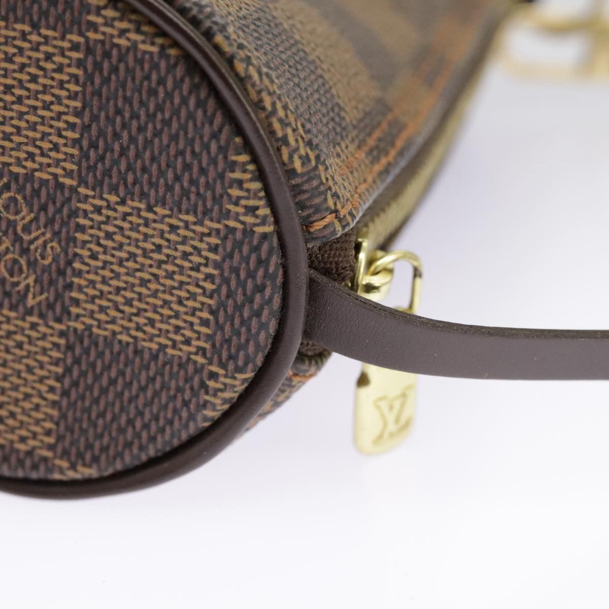 Louis Vuitton Mini Baby Papillon Brown Canvas Clutch Bag (Pre-Owned) Size ONE SIZE - 14 Thumbnail
