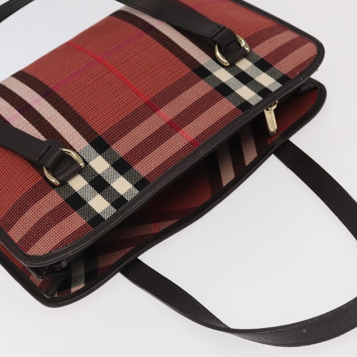 Burberry Nova Check Multicolour Canvas Handbag (Pre-Owned) Size ONE SIZE - 8 Thumbnail