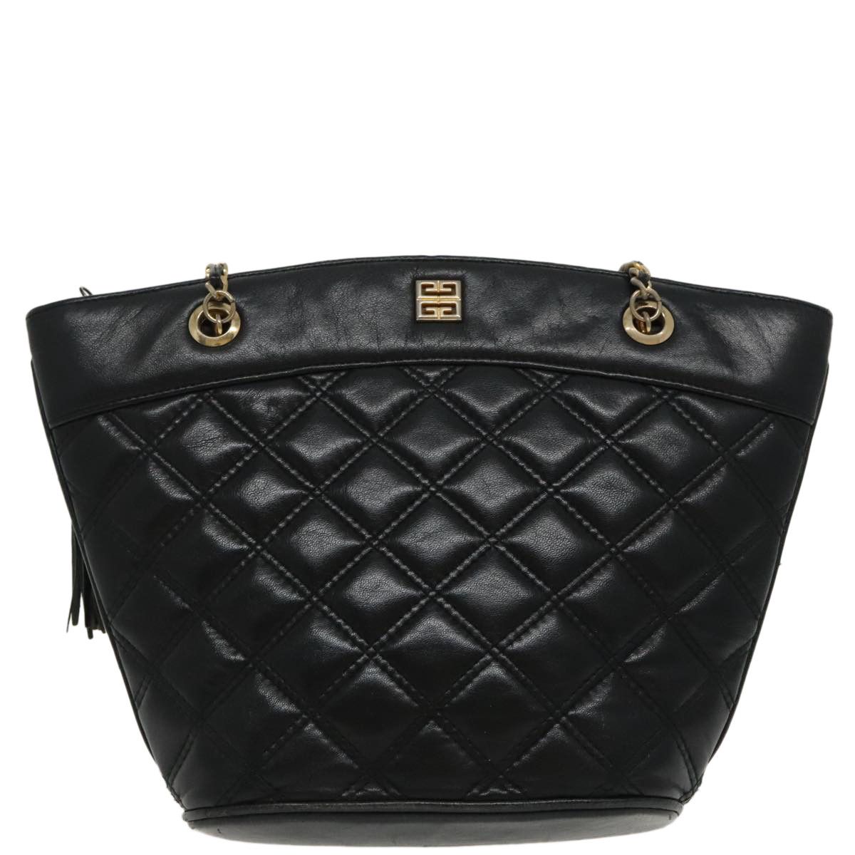 Givenchy Black Leather Shoulder Bag (Pre-Owned) Size ONE SIZE - 12 Thumbnail