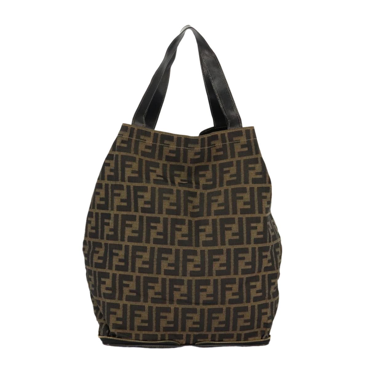 Fendi Brown Canvas Tote Bag (Pre-Owned) Size ONE SIZE - 2 Thumbnail
