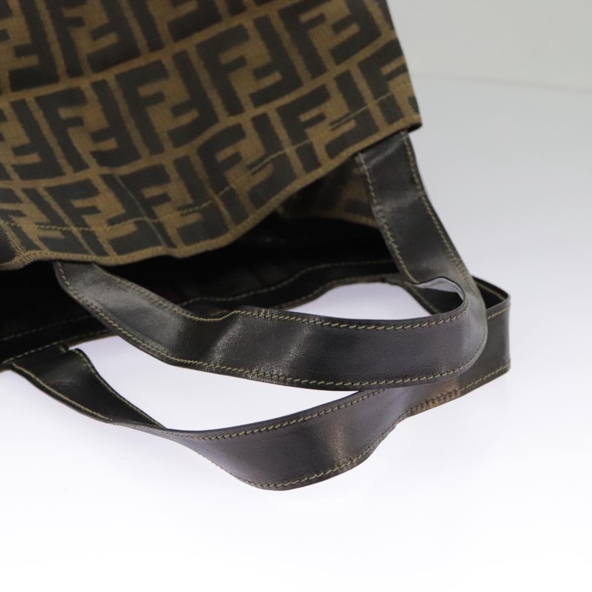 Fendi Brown Canvas Tote Bag (Pre-Owned) Size ONE SIZE - 5 Thumbnail