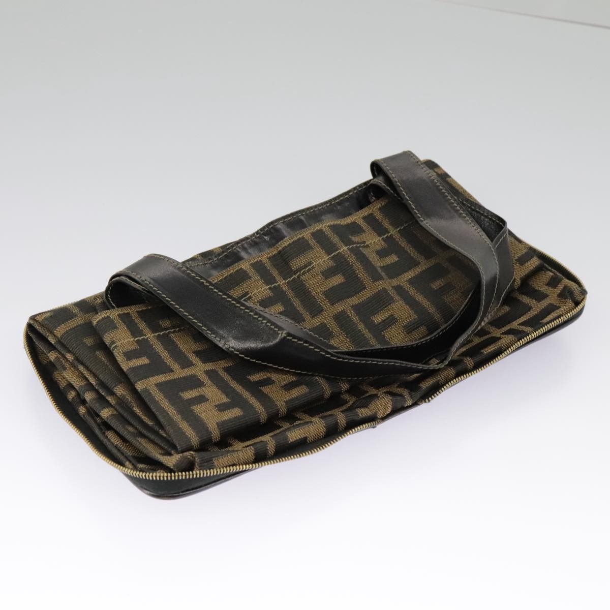 Fendi Brown Canvas Tote Bag (Pre-Owned) Size ONE SIZE - 18 Thumbnail