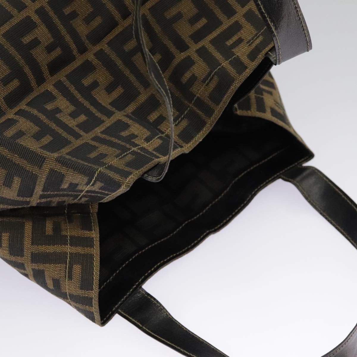 Fendi Brown Canvas Tote Bag (Pre-Owned) Size ONE SIZE - 15 Thumbnail