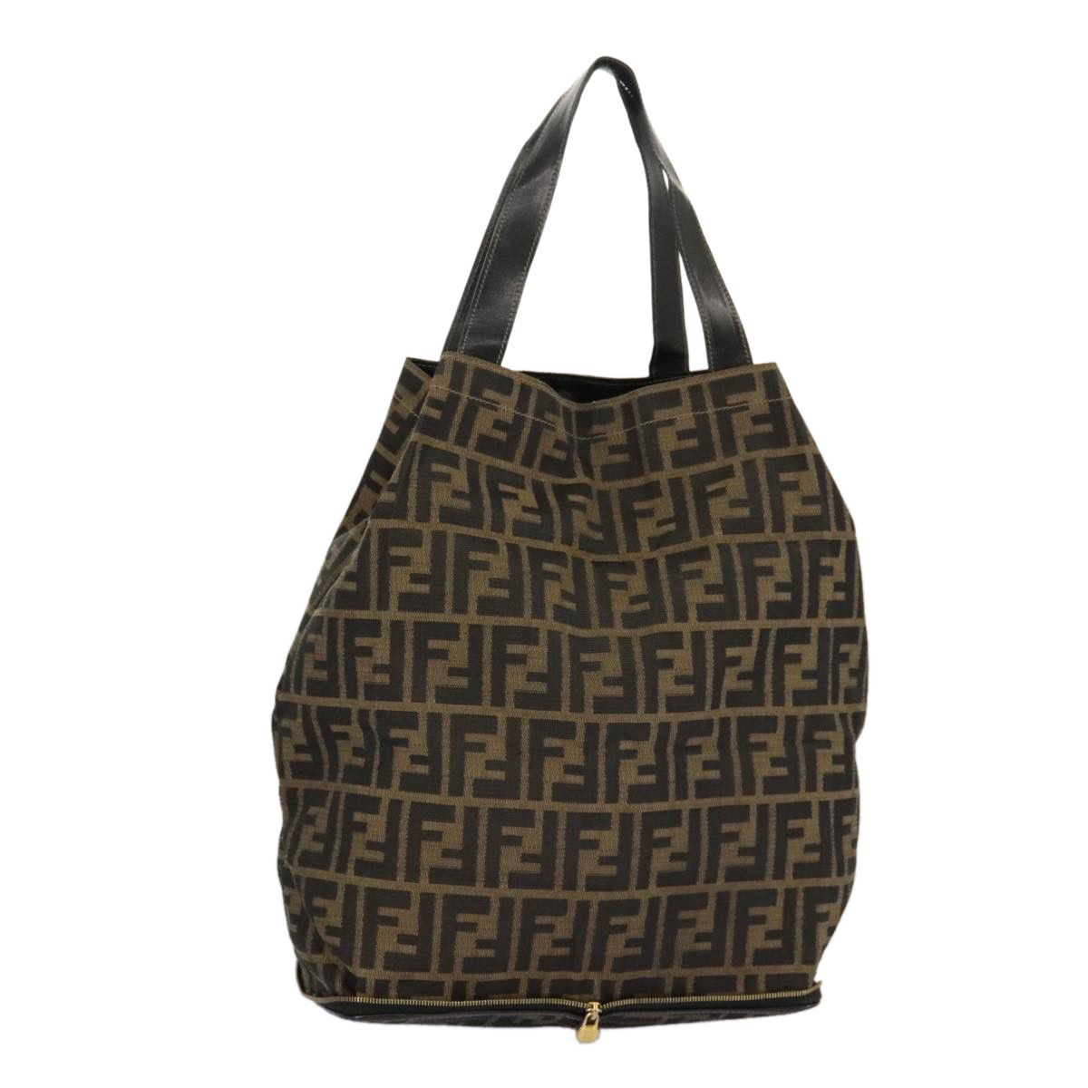 Fendi Brown Canvas Tote Bag (Pre-Owned) Size ONE SIZE - 14 Thumbnail