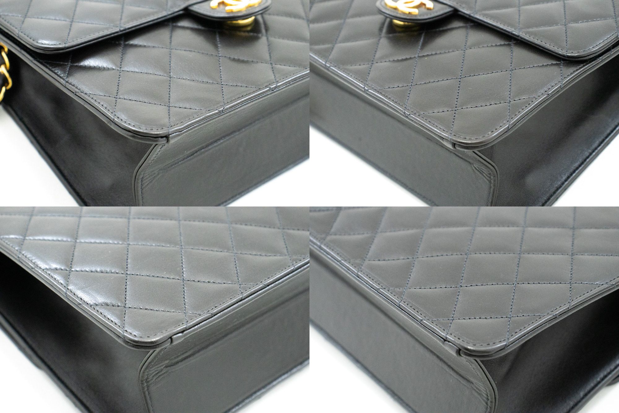 Chanel Black Leather Shoulder Bag (Pre-Owned) Size ONE SIZE - 5 Thumbnail
