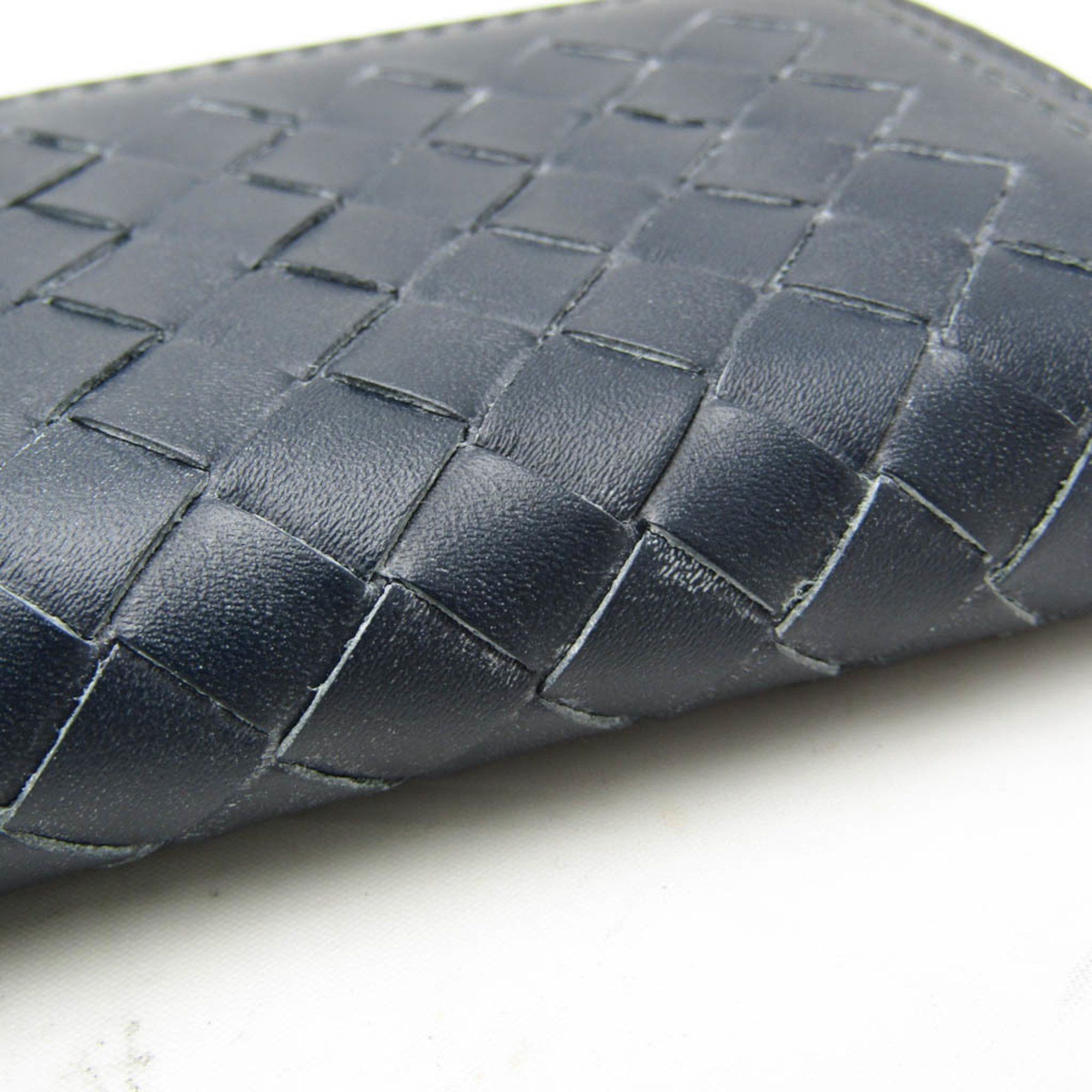 Bottega Veneta Navy Leather Wallet (Pre-Owned) Size ONE SIZE - 3 Thumbnail