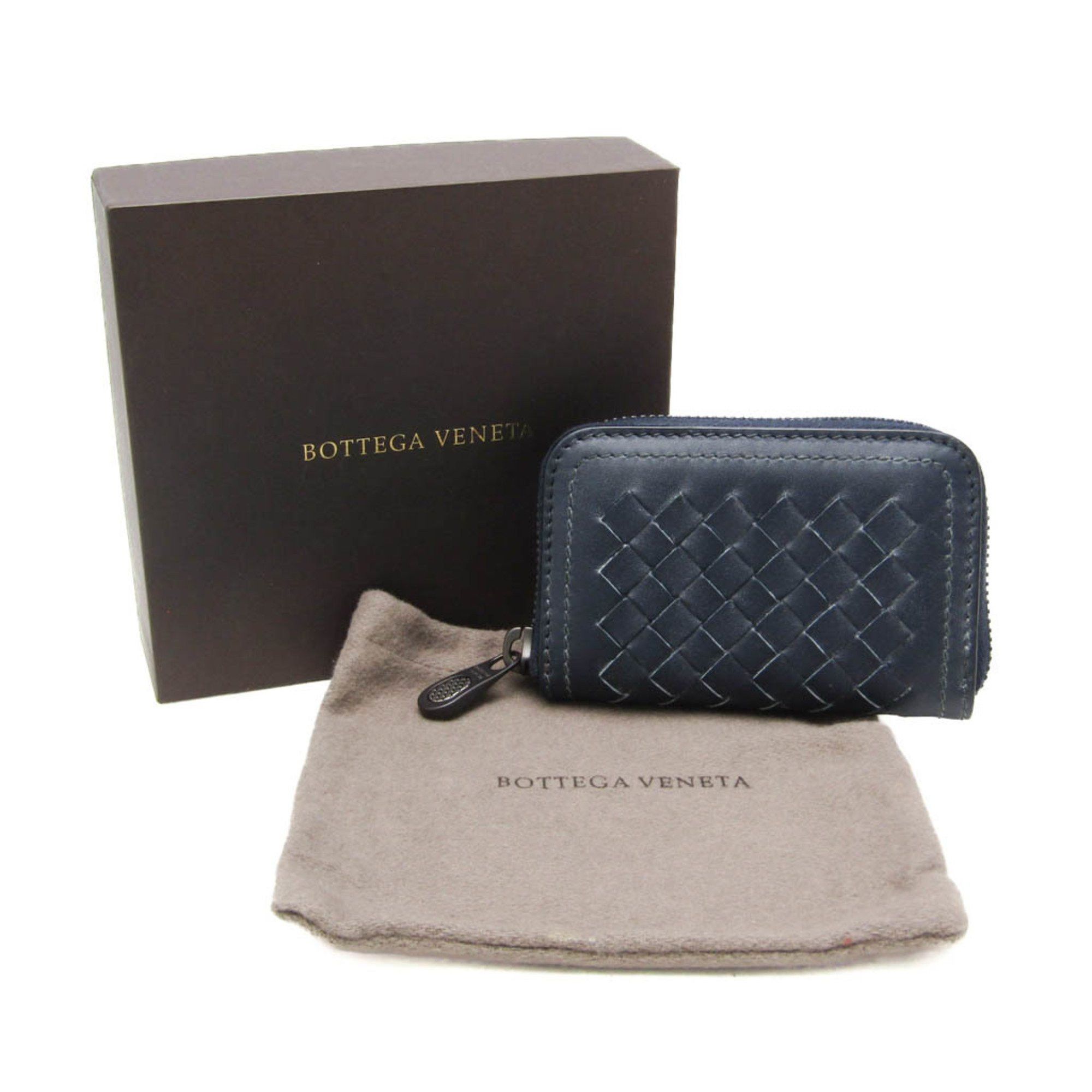 Bottega Veneta Navy Leather Wallet (Pre-Owned) Size ONE SIZE - 10 Thumbnail