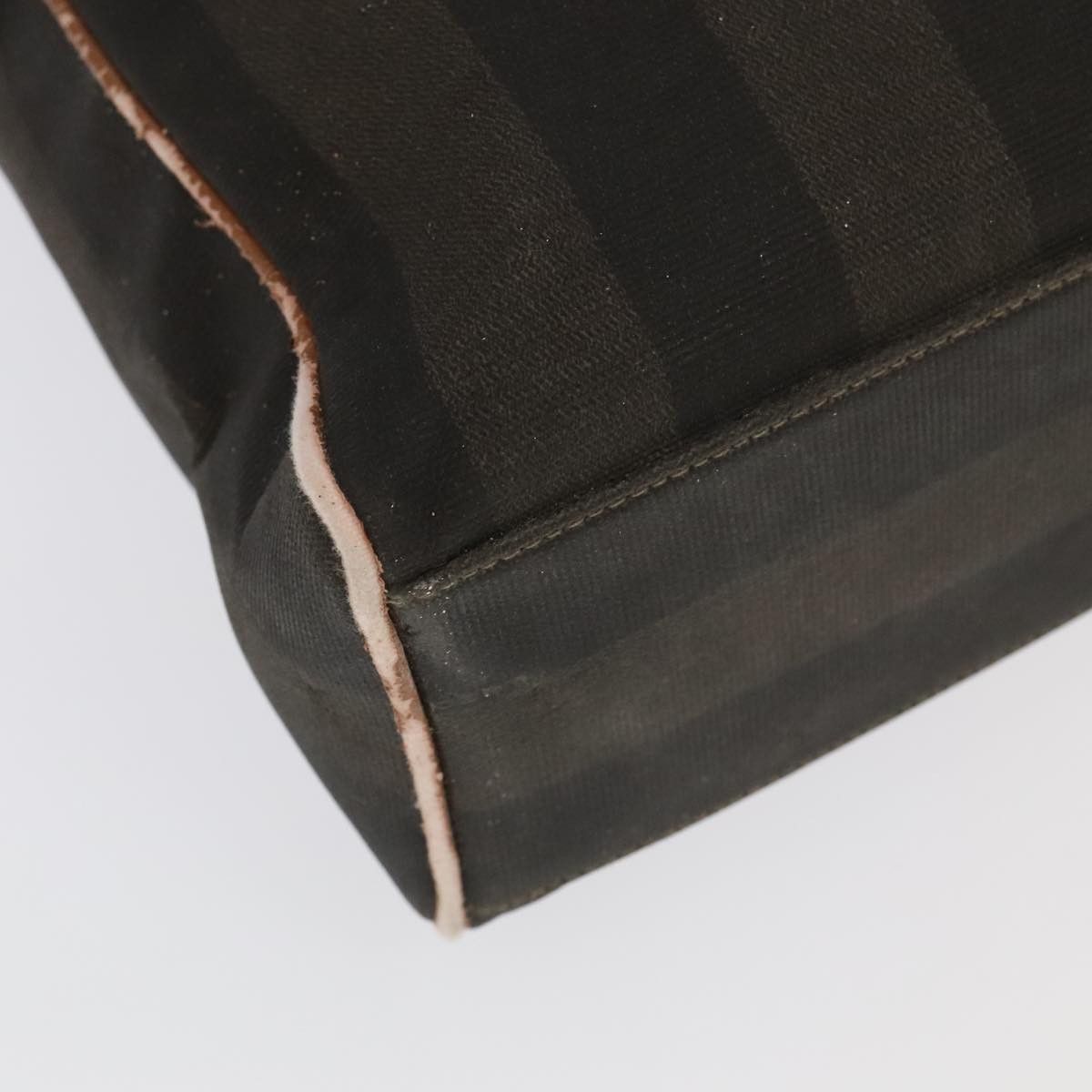 Fendi Pequin Brown Canvas Travel Bag (Pre-Owned) Size ONE SIZE - 10 Thumbnail
