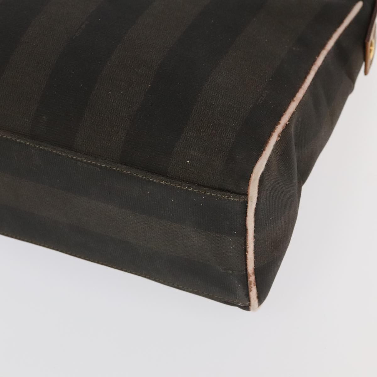Fendi Pequin Brown Canvas Travel Bag (Pre-Owned) Size ONE SIZE - 7 Thumbnail