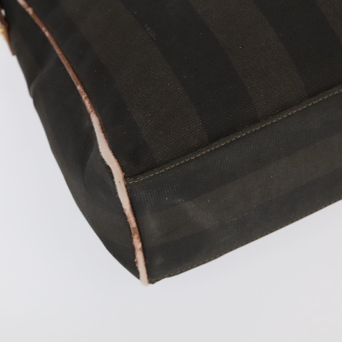 Fendi Pequin Brown Canvas Travel Bag (Pre-Owned) Size ONE SIZE - 8 Thumbnail