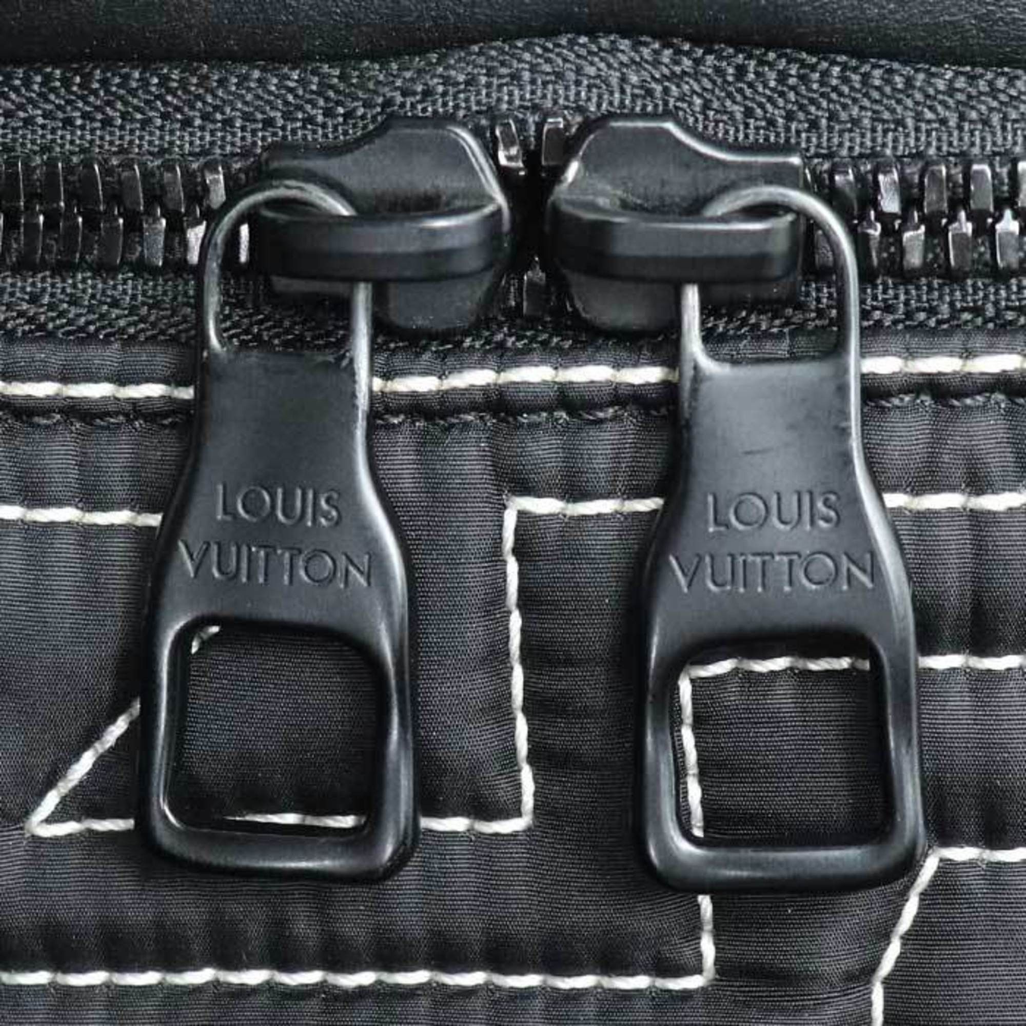 Louis Vuitton Louis Vuitton LV Snow Discovery Bum Bag PM Body Black M21427 IC Chip Men's Size ONE SIZE - 4 Thumbnail