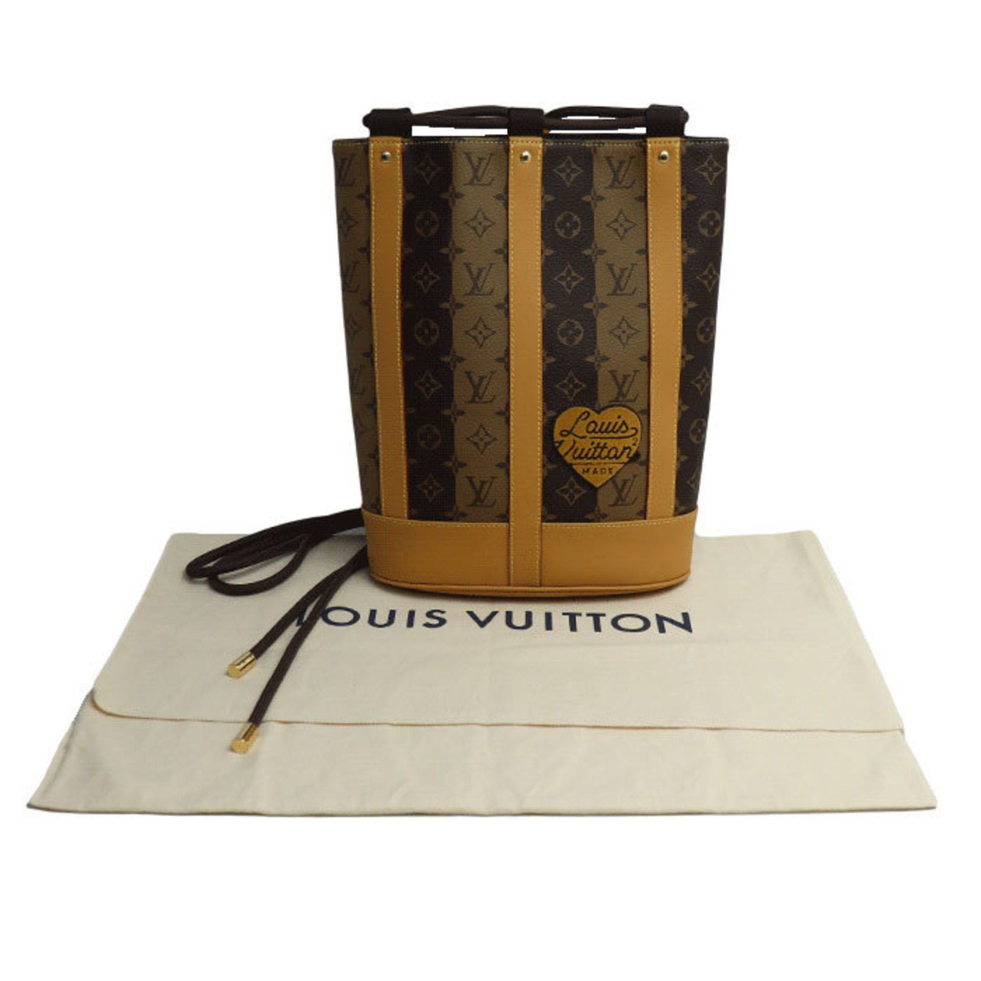 Louis Vuitton LOUIS VUITTON LVxNIGO Randonne Shoulder Bag Monogram Stripe M45968 Unisex Size ONE SIZE - 7 Thumbnail