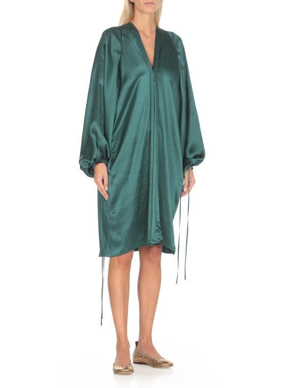 Lanvin LANVIN Women Mid Skirts RWDR0071 6006H24455 Green Size XS / US 0-2 / IT 36-38 - 3 Thumbnail