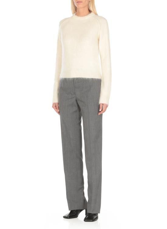 Jil Sander JIL SANDER Women Hoodies J02GP0185 J14727107 Ivory Size S / US 4 / IT 40 - 3 Thumbnail