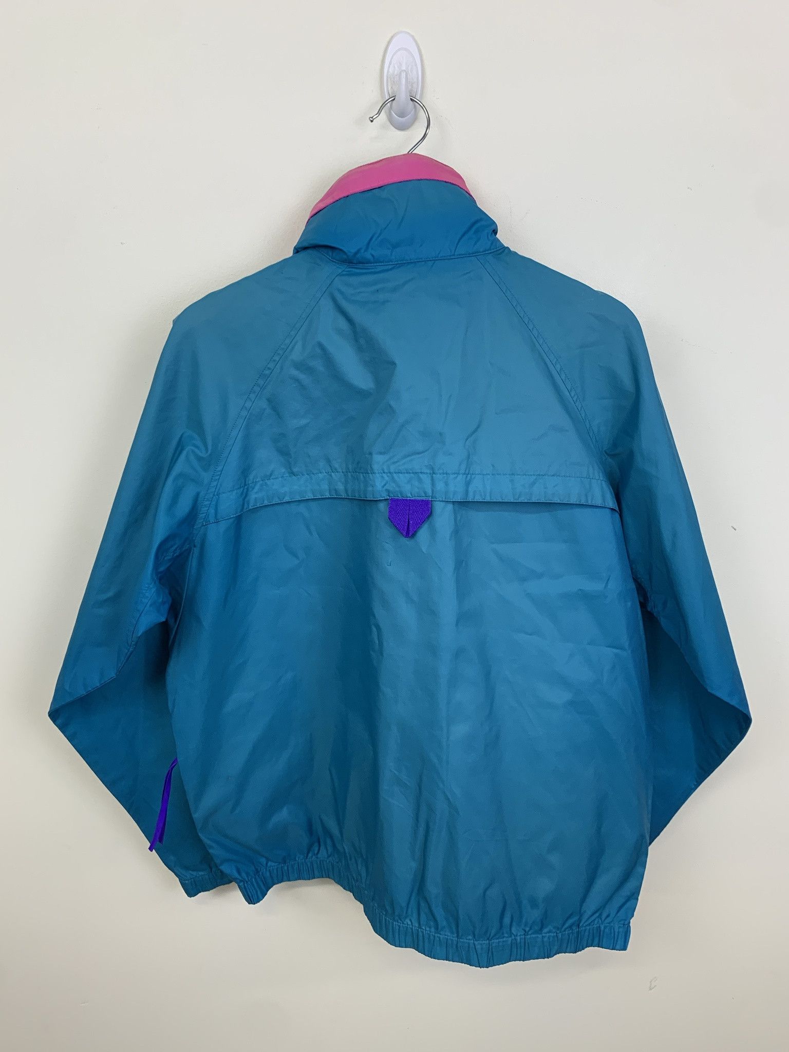 The North Face × Vintage Vintage Jacket 1990s Jacket Caolumbia Blue and Pink Windbreaker Jacket Size S Size US S / EU 44-46 / 1 - 3 Thumbnail