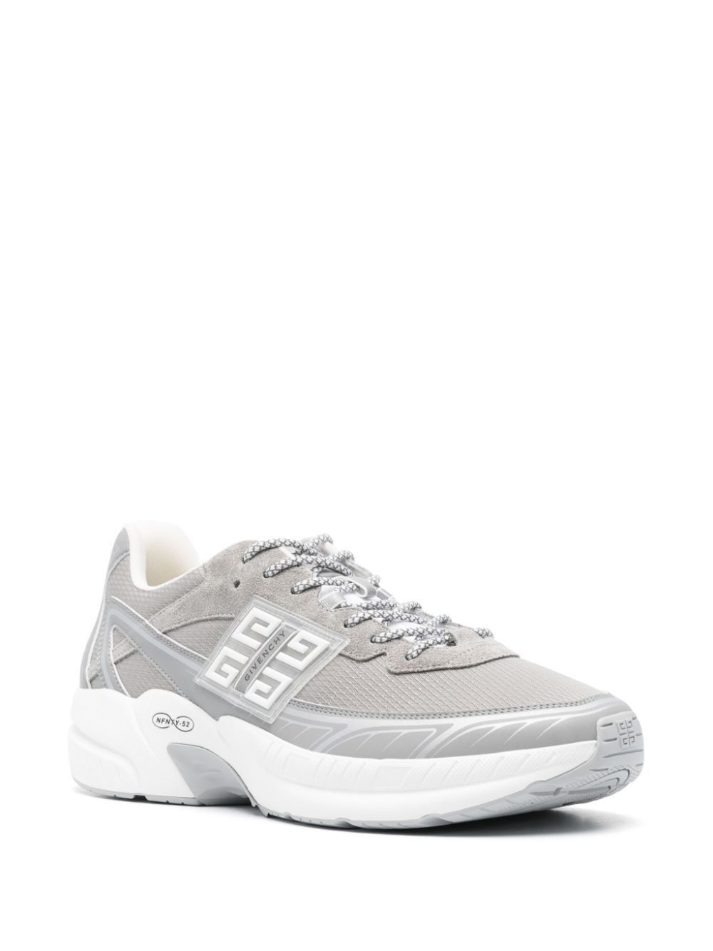 Givenchy NFNTY-52 Suede and mesh sneakers Size US 10 / EU 43 - 2 Thumbnail