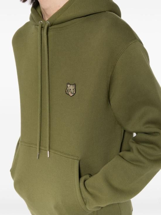 Maison Kitsune MAISON KITSUNE Men Hoodies MM00713KM0307 P384 Green Size US XL / EU 56 / 4 - 5 Thumbnail