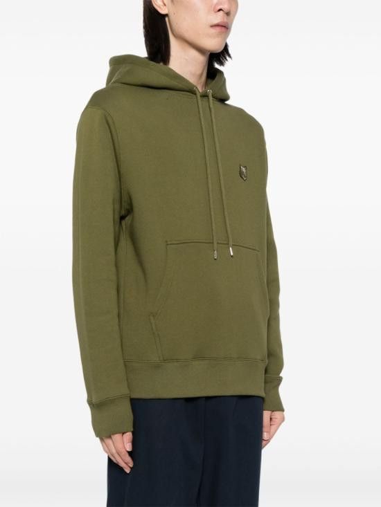 Maison Kitsune MAISON KITSUNE Men Hoodies MM00713KM0307 P384 Green Size US XL / EU 56 / 4 - 2 Thumbnail