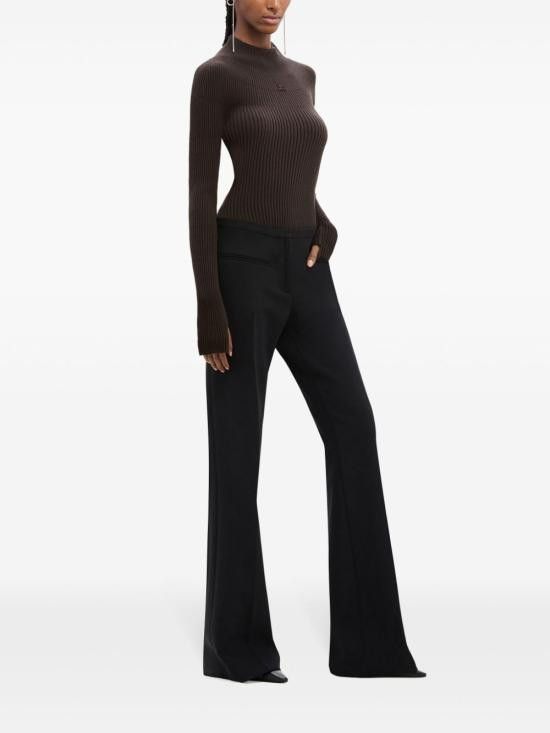 Courreges COURREGES Women Bodysuit Tops 324MBD102 FI00491093 Brown Size XS / US 0-2 / IT 36-38 - 5 Thumbnail