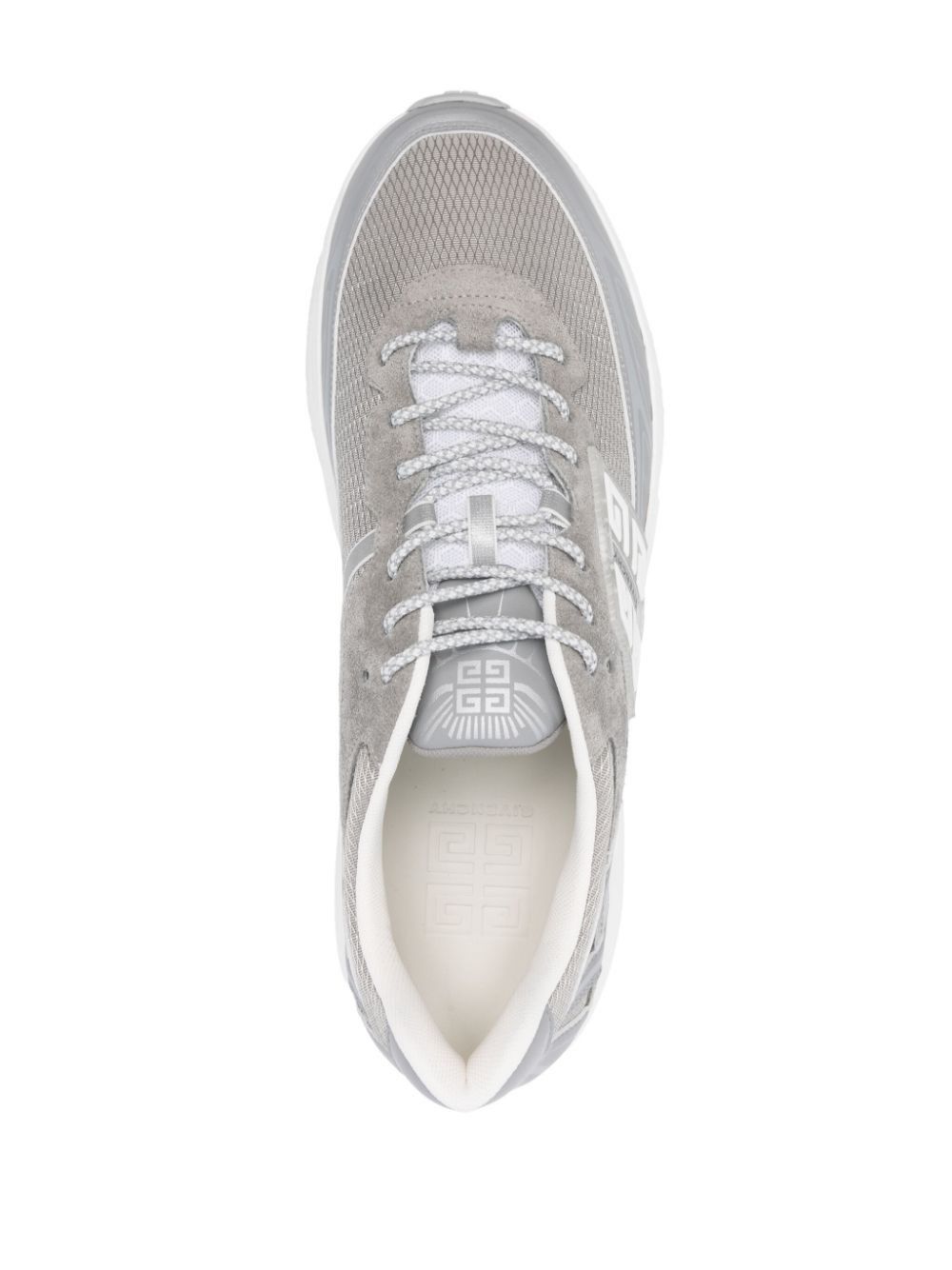 Givenchy NFNTY-52 Suede and mesh sneakers Size US 12 / EU 45 - 2 Thumbnail