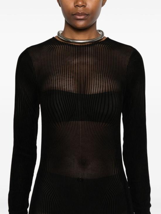 Jean Paul Gaultier JEAN PAUL GAULTIER Women Mid Skirts 2431FRO270 T5700000 Black Size XS / US 0-2 / IT 36-38 - 5 Thumbnail