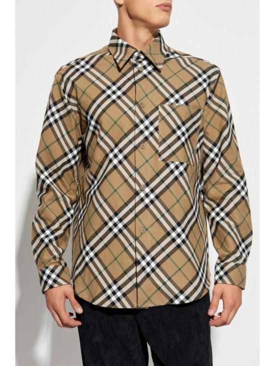 Burberry BURBERRY Men Long Tops 8095342 SIPC1202 Brown Size US S / EU 44-46 / 1 - 2 Thumbnail