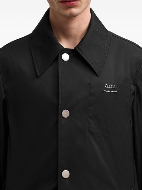 AMI AMI Men Jacket UJK542PA0007 001 BLACK Size US L / EU 52-54 / 3 - 6 Thumbnail