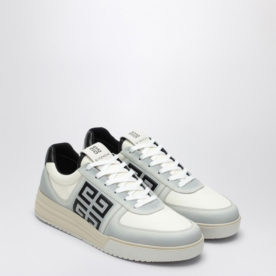 Givenchy White/black G4 sneaker in dégradé leather and canvas Size US 10 / EU 43 - 2 Thumbnail