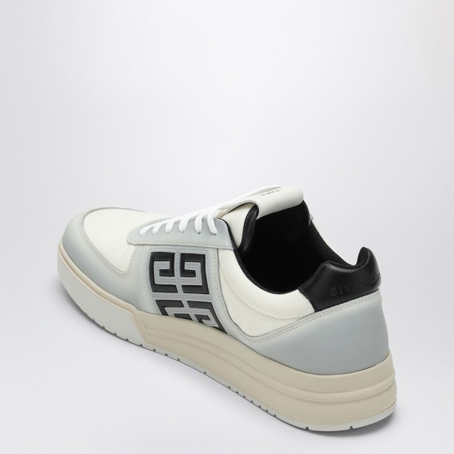 Givenchy White/black G4 sneaker in dégradé leather and canvas Size US 11 / EU 44 - 3 Thumbnail
