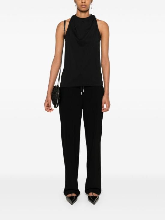 Courreges COURREGES Women Tops 424JDE091JS0175 9999 Black Size M / US 6-8 / IT 42-44 - 2 Thumbnail
