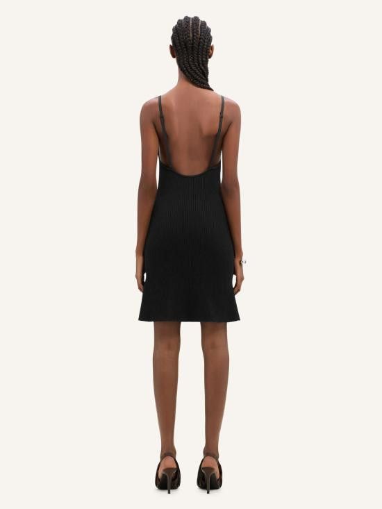 Courreges COURREGES Women Mid Skirts 324MRO441FI0001 9999 Black Size M / US 6-8 / IT 42-44 - 6 Thumbnail