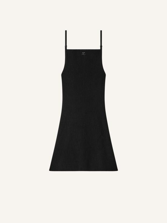 Courreges COURREGES Women Mid Skirts 324MRO441FI0001 9999 Black Size M / US 6-8 / IT 42-44 - 5 Thumbnail