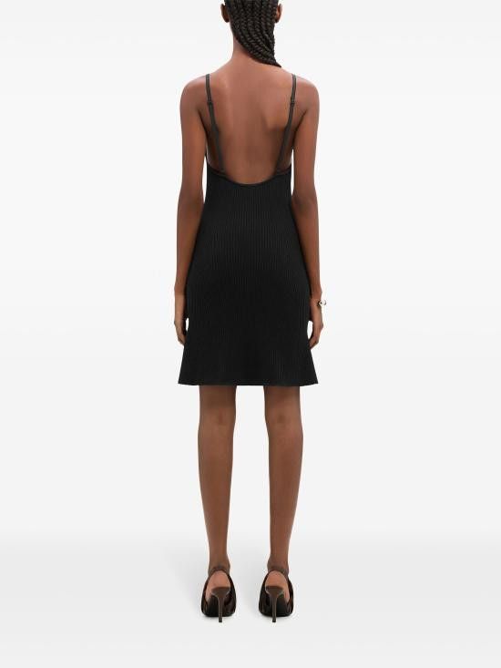 Courreges COURREGES Women Mid Skirts 324MRO441FI0001 9999 Black Size M / US 6-8 / IT 42-44 - 4 Thumbnail