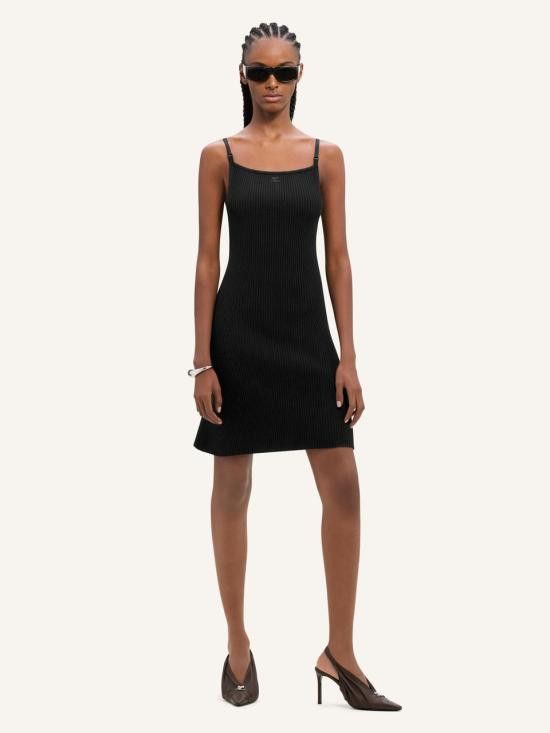 Courreges COURREGES Women Mid Skirts 324MRO441FI0001 9999 Black Size M / US 6-8 / IT 42-44 - 7 Thumbnail