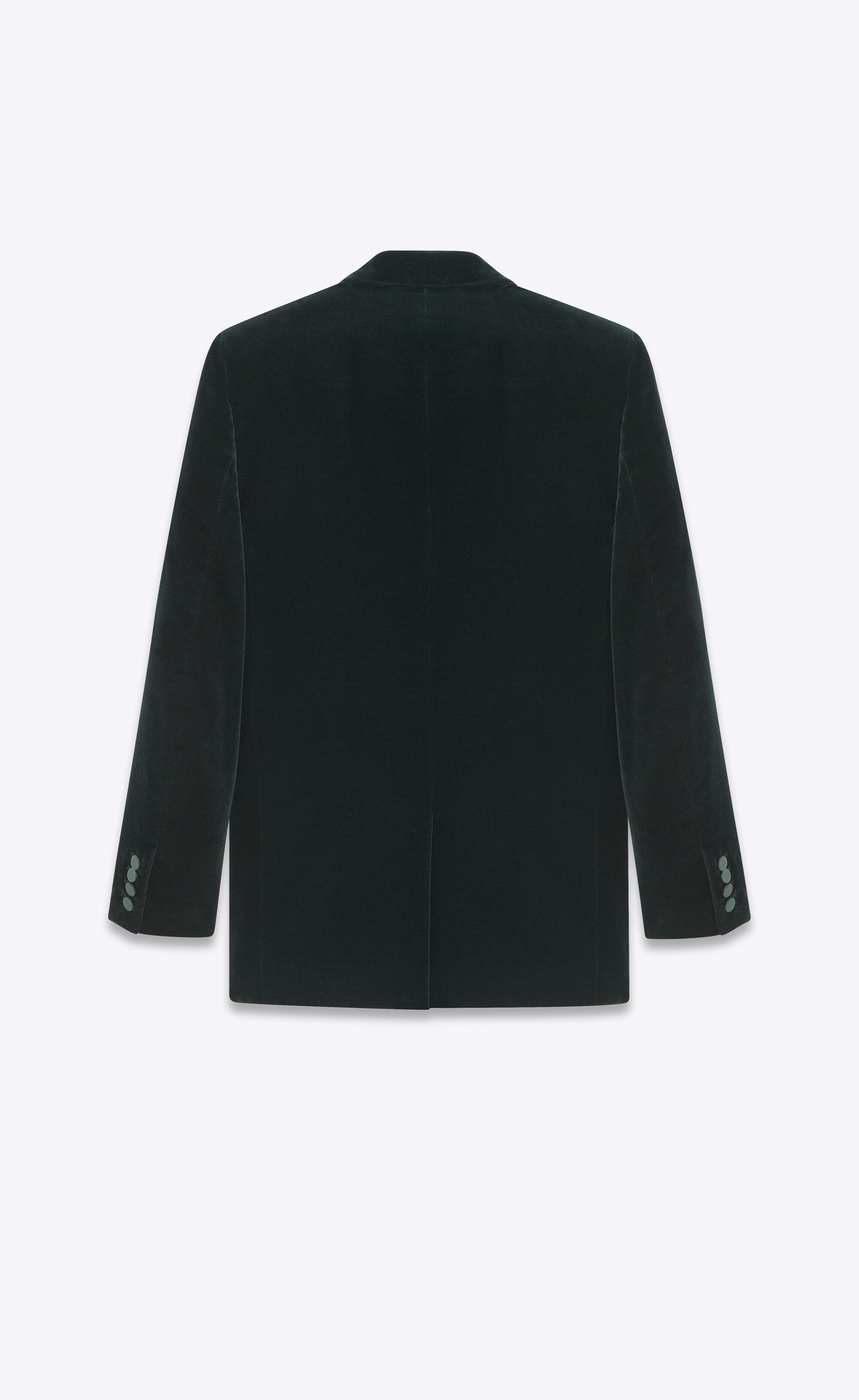 Saint Laurent Paris jacket in shimmering velvet Size US XS / EU 42 / 0 - 2 Thumbnail