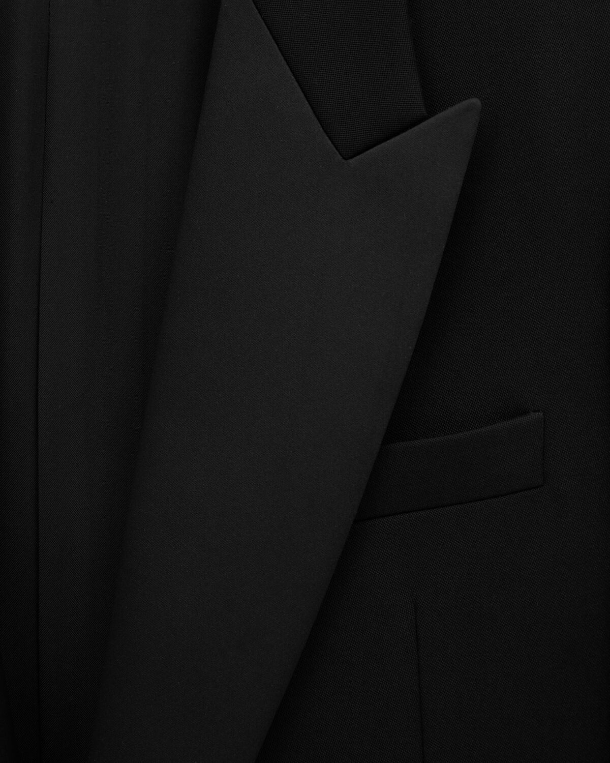 Saint Laurent Paris tuxedo jacket in grain de poudre Size US XS / EU 42 / 0 - 2 Thumbnail