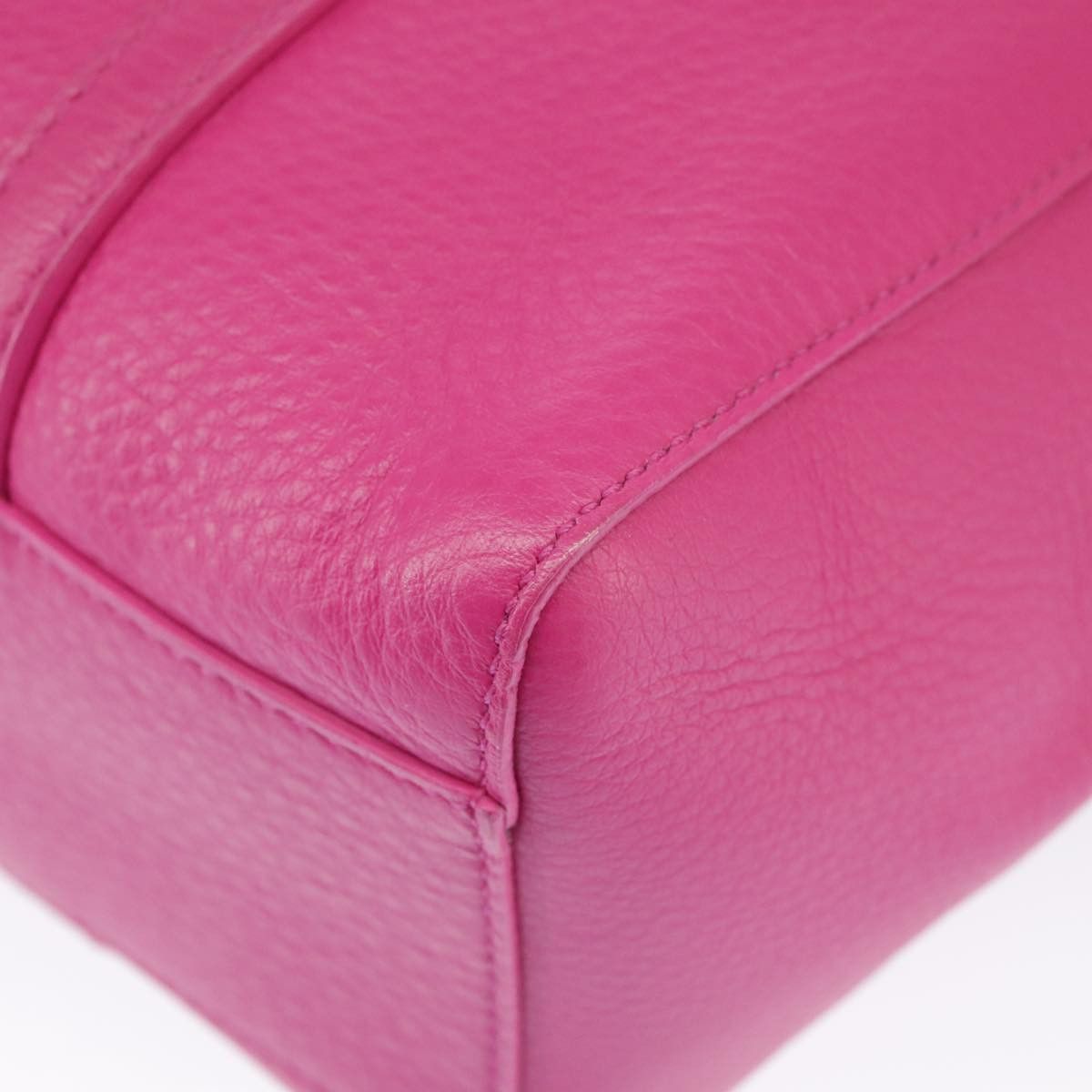 Balenciaga Everyday Pink Leather Handbag (Pre-Owned) Size ONE SIZE - 9 Thumbnail