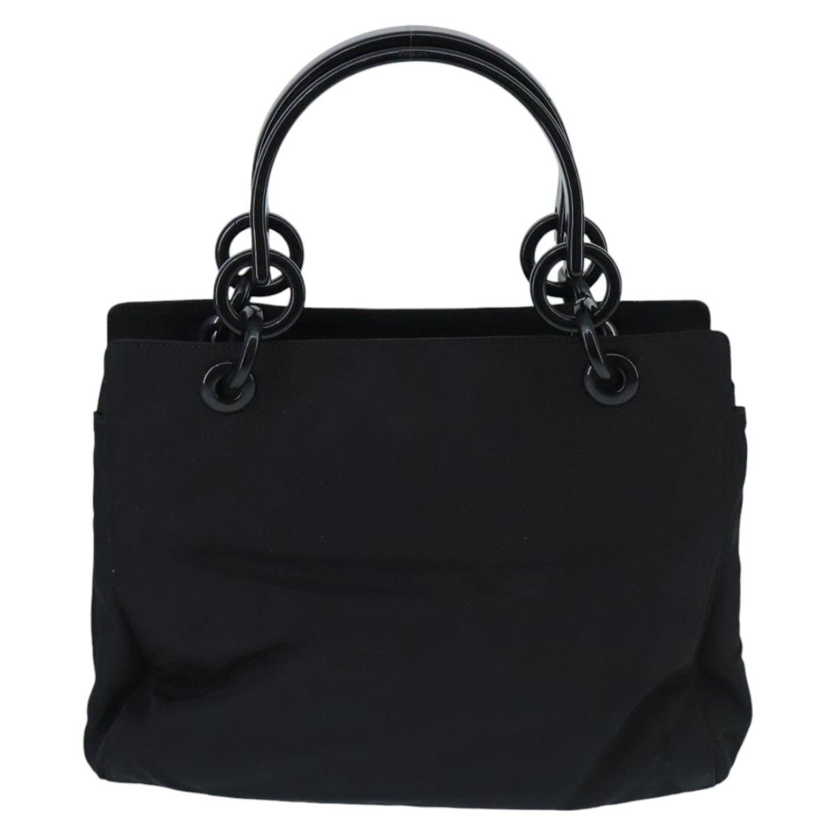 Prada Black Synthetic Handbag (Pre-Owned) Size ONE SIZE - 2 Thumbnail