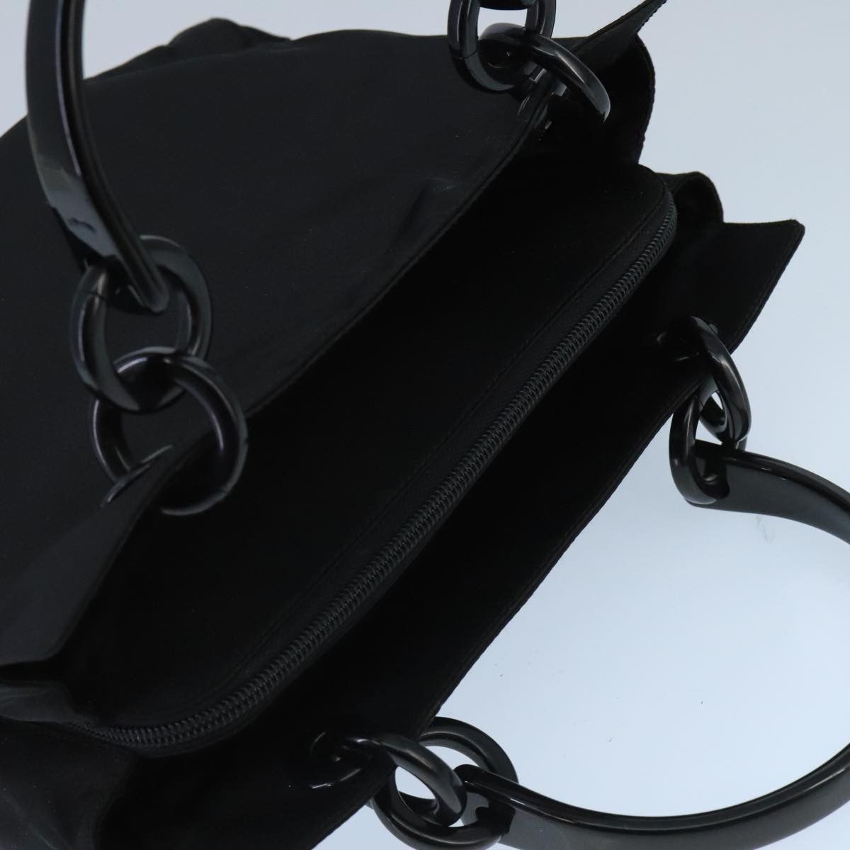 Prada Black Synthetic Handbag (Pre-Owned) Size ONE SIZE - 7 Thumbnail