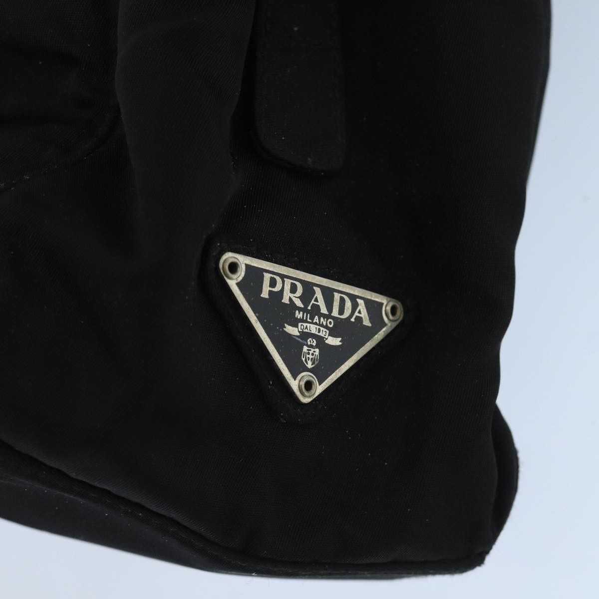 Prada Black Synthetic Handbag (Pre-Owned) Size ONE SIZE - 10 Thumbnail
