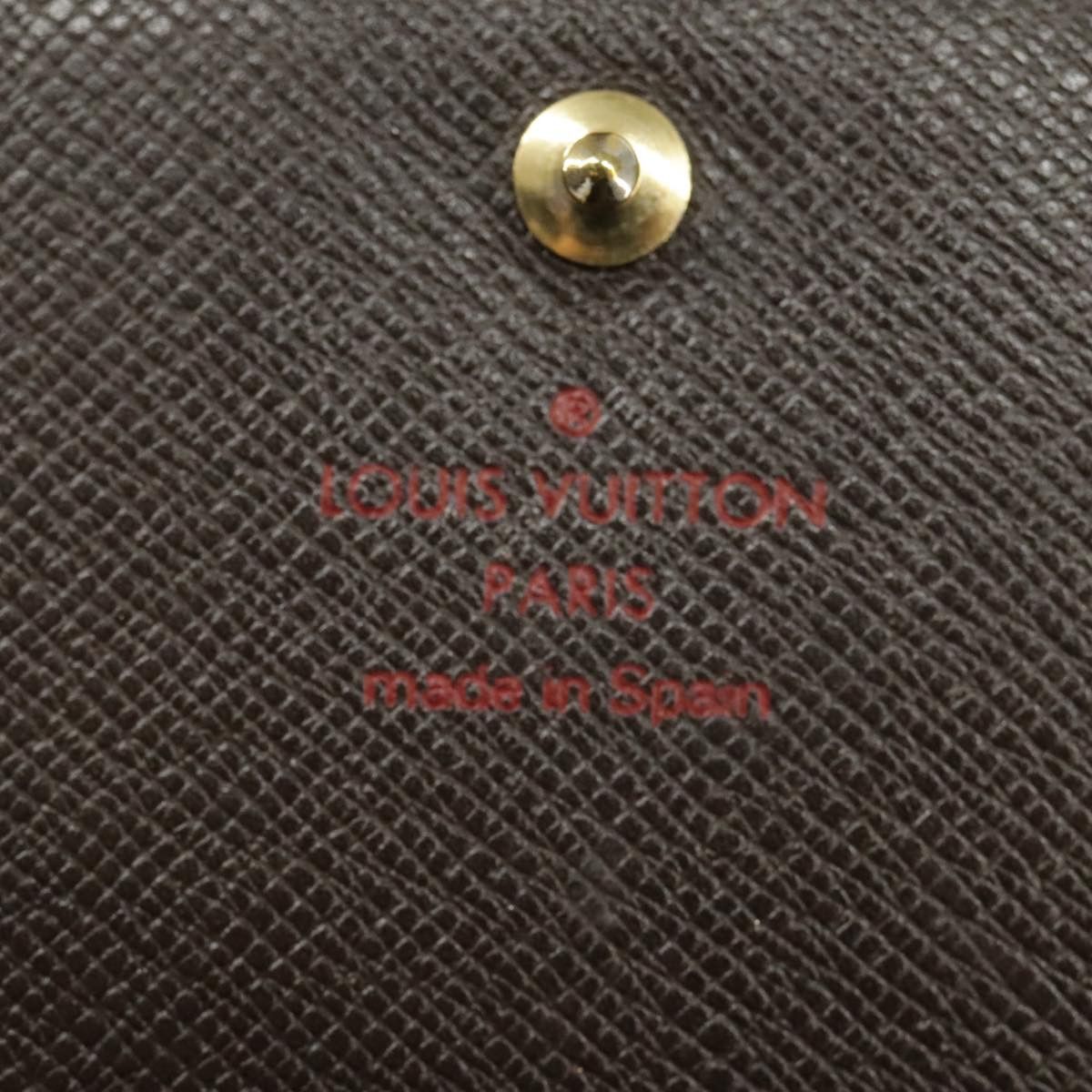 Louis Vuitton Porte-Monnaie Brown Canvas Wallet (Pre-Owned) Size ONE SIZE - 19 Thumbnail