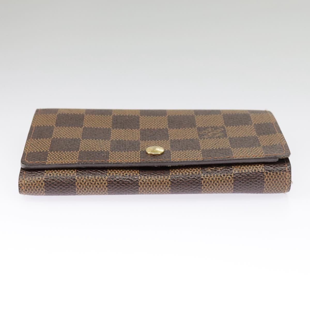 Louis Vuitton Porte-Monnaie Brown Canvas Wallet (Pre-Owned) Size ONE SIZE - 6 Thumbnail