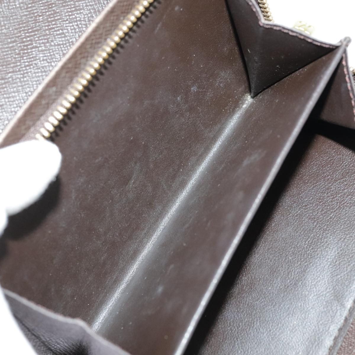 Louis Vuitton Porte-Monnaie Brown Canvas Wallet (Pre-Owned) Size ONE SIZE - 18 Thumbnail