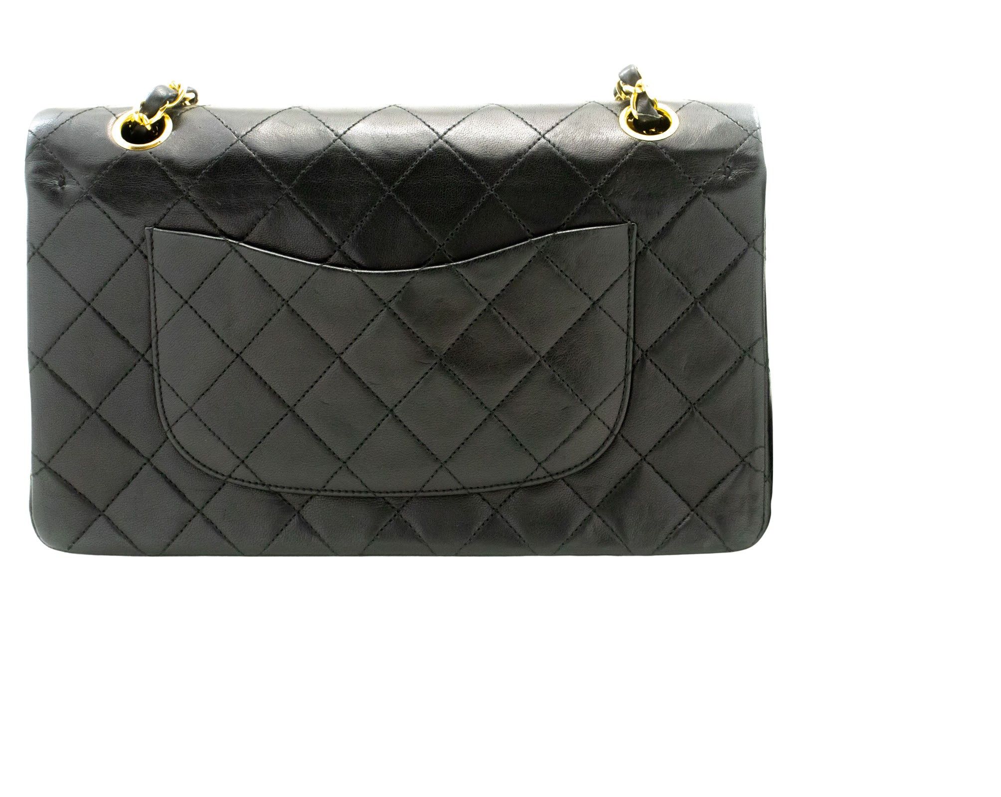 Chanel Black Leather Shoulder Bag (Pre-Owned) Size ONE SIZE - 2 Thumbnail