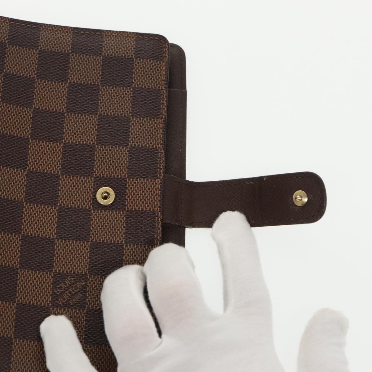 Louis Vuitton Agenda Cover Brown Canvas Wallet (Pre-Owned) Size ONE SIZE - 10 Thumbnail