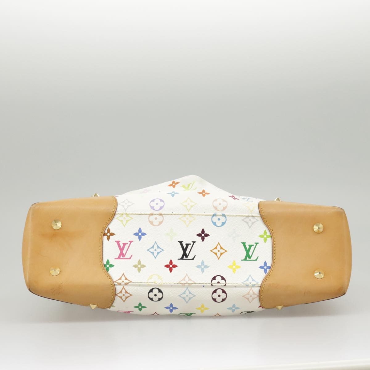 Louis Vuitton Judy White Canvas Shoulder Bag (Pre-Owned) Size ONE SIZE - 6 Thumbnail
