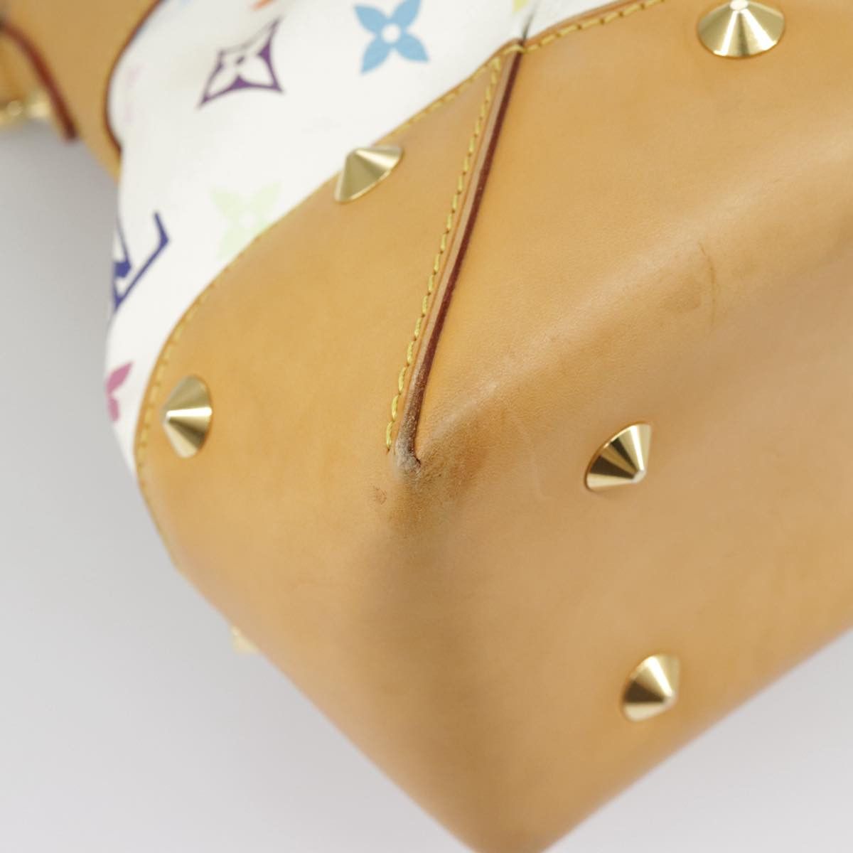 Louis Vuitton Judy White Canvas Shoulder Bag (Pre-Owned) Size ONE SIZE - 8 Thumbnail