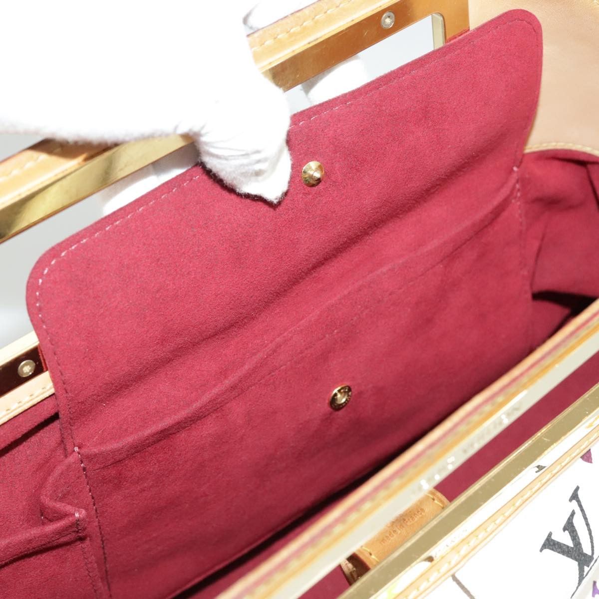 Louis Vuitton Judy White Canvas Shoulder Bag (Pre-Owned) Size ONE SIZE - 19 Thumbnail