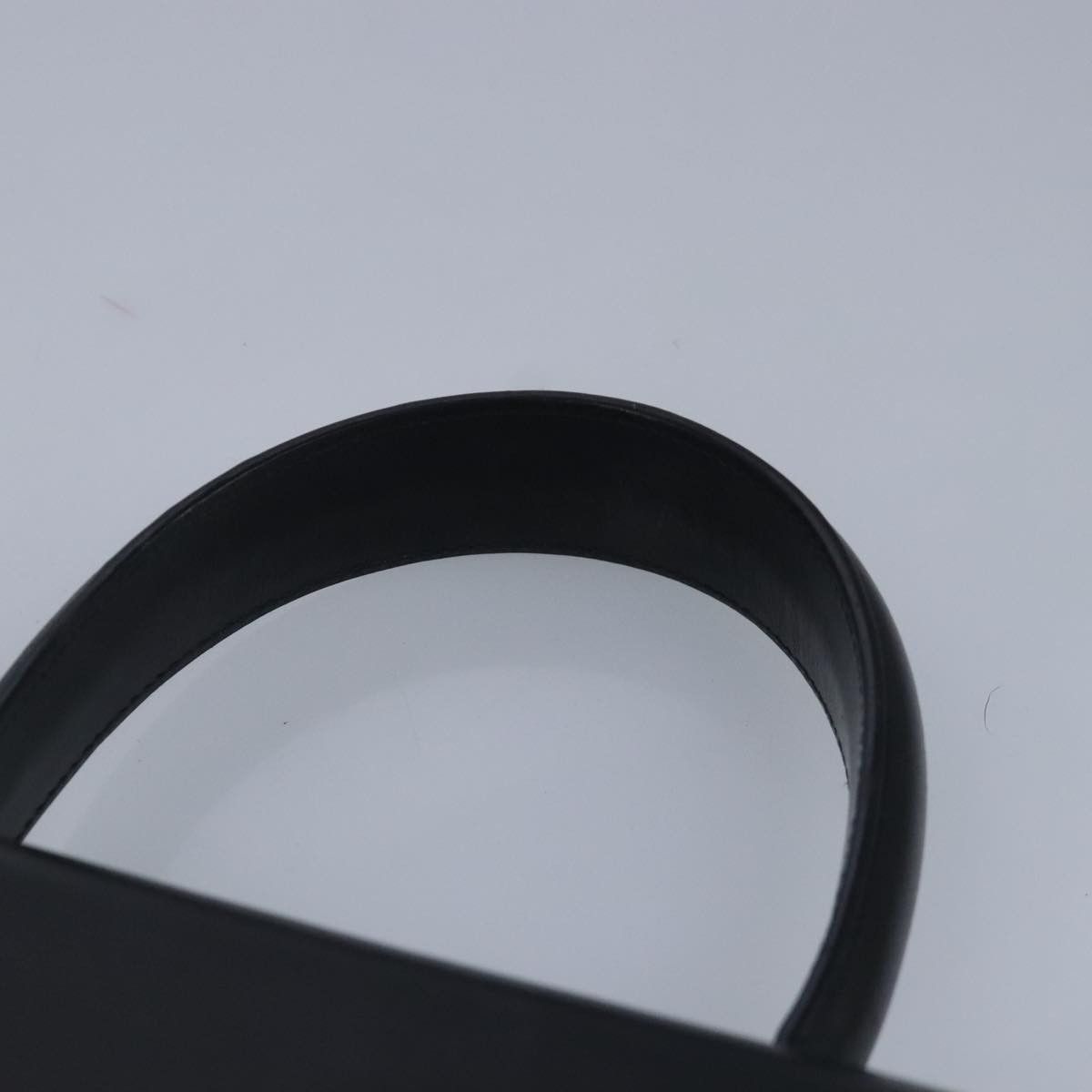 Salvatore Ferragamo Gancini Black Leather Handbag (Pre-Owned) Size ONE SIZE - 7 Thumbnail