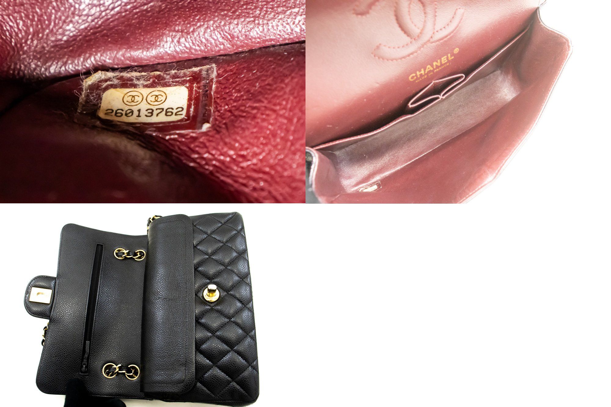 Chanel Black Leather Shoulder Bag (Pre-Owned) Size ONE SIZE - 7 Thumbnail